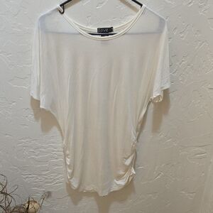 3/$10 Love White Short Sleeve Women's Tee